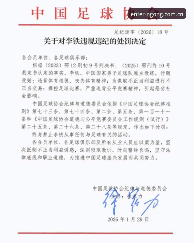 南宫官网入口使用技巧 终身禁足 vs 禁足5年:第三批足协罚单对比,南宫国际平台信息核验实测